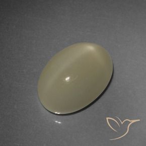 Star Moonstone Gemstone in 12 x 8.4 mm Size for Sale, Star Moonstone Stone in Earthy Brown Color