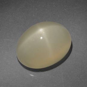 Star Moonstone Gemstone in 14.3 x 11.1 mm Size for Sale, Star Moonstone Stone in Light Coffee Brown Color