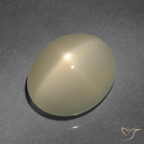 7.89 ct Oval Star Moonstone, 13.8 x 11.4 mm From India, Photo A