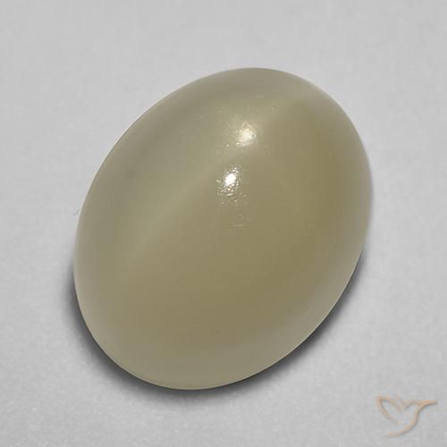 7.26 ct Oval Star Moonstone, 11.9 x 9.4 mm From India, Photo A