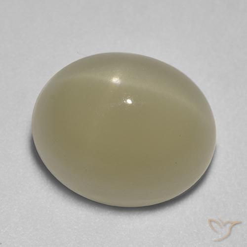 7.26 ct Brown Star Moonstone Stone, Natural Star Moonstone in Oval Cabochon Shape for Sale