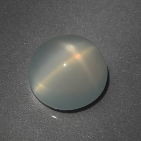 Star Moonstone Gemstone in 12 mm (calibrated) Size for Sale, Star Moonstone Stone in Milky White Color