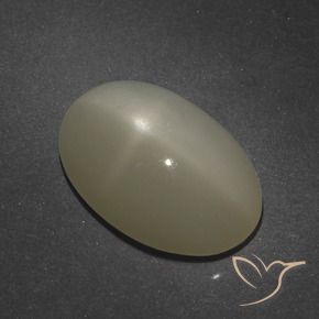 7.66 ct Brown Star Moonstone Stone, Natural Star Moonstone in Oval Cabochon Shape for Sale