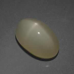 6.10 ct Brown Star Moonstone Stone, Natural Star Moonstone in Oval Cabochon Shape for Sale