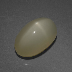 Star Moonstone Gemstone in 12.5 x 7.9 mm Size for Sale, Star Moonstone Stone in Medium-Light Brown Color