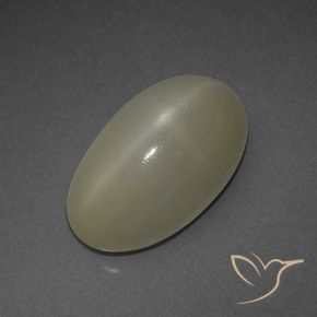 Star Moonstone Gemstone in 14.5 x 8.4 mm Size for Sale, Star Moonstone Stone in Pale Brown Color