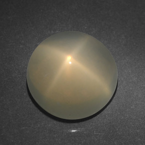 Star Moonstone Gemstone in 10 mm (calibrated) Size for Sale, Star Moonstone Stone in Cream Color
