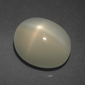 4.82 ct Brown Star Moonstone Stone, Natural Star Moonstone in Oval Cabochon Shape for Sale