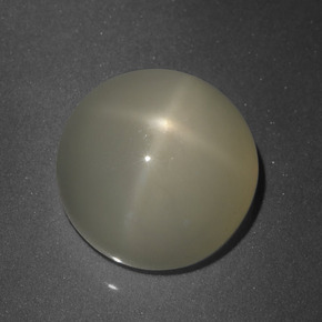 Star Moonstone Gemstone in 12 mm (calibrated) Size for Sale, Star Moonstone Stone in Cream Color