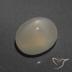 4.49 ct Brown Star Moonstone Stone, Natural Star Moonstone in Oval Cabochon Shape for Sale