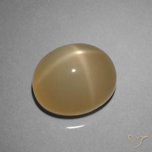8.51 ct Oval Star Moonstone, 12.7 x 10.2 mm From India, Photo A