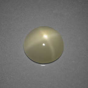 Star Moonstone Gemstone in 11 mm (calibrated) Size for Sale, Star Moonstone Stone in Cream Color