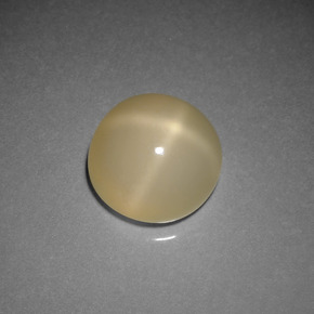 Star Moonstone Gemstone in 10 mm (calibrated) Size for Sale, Star Moonstone Stone in Cream Color