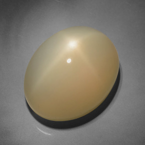 17.7ct Oval Cabochon Cream Star Moonstone for sale thumb image of 17.7ct Oval Cabochon Cream Star Moonstone (ID: 420983)