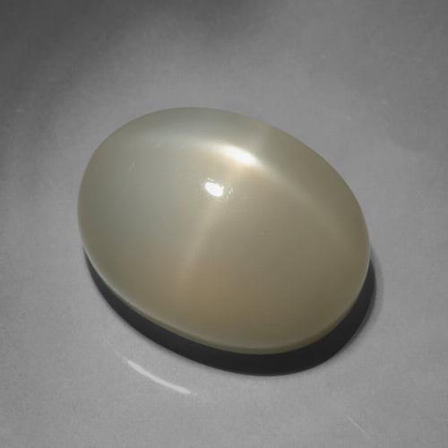 Medium-Light Brown Sternmondstein Edelstein - 10.1ct Oval Cabochon (ID: 420989)