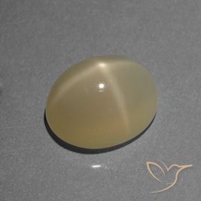 7.12 ct Brown Star Moonstone Stone, Natural Star Moonstone in Oval Cabochon Shape for Sale