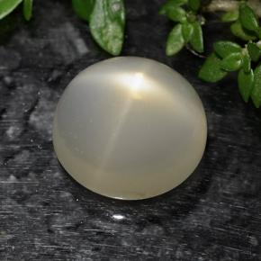 7.4ct Round Cabochon Cream Star Moonstone for sale thumb image of 7.4ct Round Cabochon Cream Star Moonstone (ID: 490441)