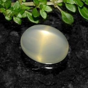 7.5ct Oval Cabochon Cream Star Moonstone Gem for sale 7.5ct Oval Cabochon Cream Star Moonstone Gem (ID: 490935)