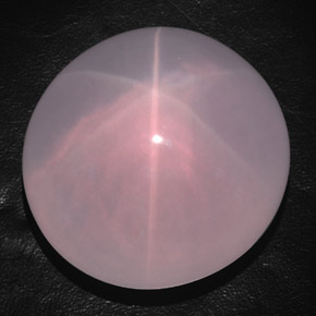 521.50 ct Pink Star Rose Quartz Stone, Natural Star Rose Quartz in Oval Cabochon Shape for Sale