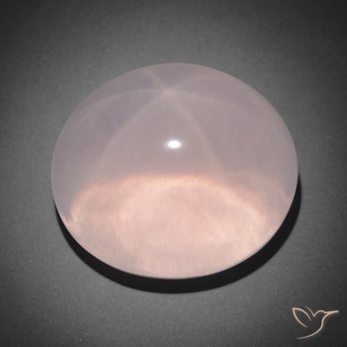 Quarzo rosa stellato 30,7 x 26,5mm rosa Ovale cabochon dal Sud Africa, peso di 142,05 ct, gemma naturale non trattati in purezza Translucent, 1 pezzo Quarzo rosa stellato - Colore: Rosa chiaro, durezza Mohs di 6,5 - 7 adatto per gioielli da indossare ogni giorno, Photo A