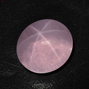 Star Rose Quartz Gemstone in 19.5 x 17.9 mm Size for Sale, Star Rose Quartz Stone in Pink Color