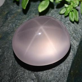 38.3ct Oval Cabochon Pink Star Rose Quartz for sale thumb image of 38.3ct Oval Cabochon Pink Star Rose Quartz (ID: 491563)