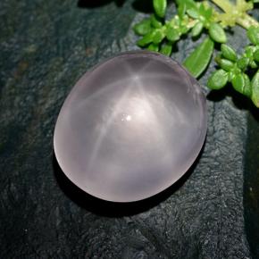 25.9ct Oval Cabochon Pink Star Rose Quartz for sale thumb image of 25.9ct Oval Cabochon Pink Star Rose Quartz (ID: 491923)