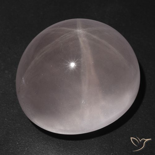 23,2 x 20mm Quarzo rosa stellato rosa Ovale cabochon dal Sud Africa, peso di 68,71 ct, pietra preziosa naturale non trattati in purezza Transparent, Quarzo rosa stellato 1pz - il colore è Rosa chiaro, durezza Mohs di 6,5 - 7 adatto per gioielli da indossare ogni giorno, Photo A