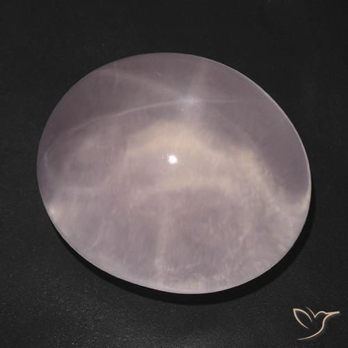 Quarzo rosa stellato rosa taglio ovale da 165,68 ct dal Sud Africa, dimensione 32,9 x 28,3mm, pietra preziosa naturale non trattati , purezza Transparent, Quarzo rosa stellato Ovale cabochon da 1 pz, durezza Mohs di 6,5 - 7 adatto per gioielli da indossare ogni giorno, Photo A