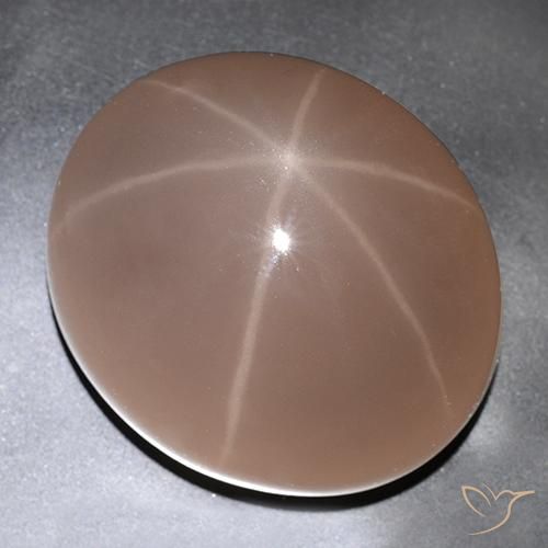 529.63 ct Oval Star Rose Quartz, 50.1 x 43.7 mm From South Africa, Photo A