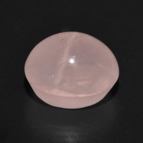 Star Rose Quartz Gemstone in 12.3 x 10.5 mm Size for Sale, Star Rose Quartz Stone in Blush Pink Color