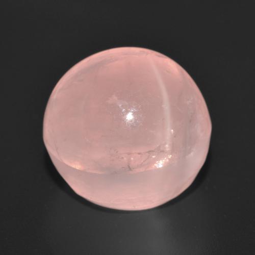 Star Rose Quartz Gemstone in 14 mm (calibrated) Size for Sale, Star Rose Quartz Stone in Medium Pink Color