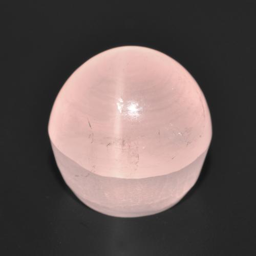 Star Rose Quartz Gemstone in 12 mm (calibrated) Size for Sale, Star Rose Quartz Stone in Light Pink Color