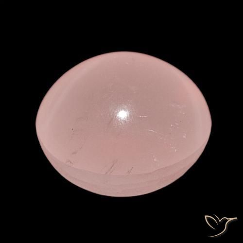 Star Rose Quartz Gemstone in 18 x 13 mm (calibrated) Size for Sale, Star Rose Quartz Stone in Pink Tone Color