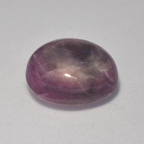 Star Ruby Gemstone in 9.2 x 8 mm Size for Sale, Star Ruby Stone in Reddish Purple Color