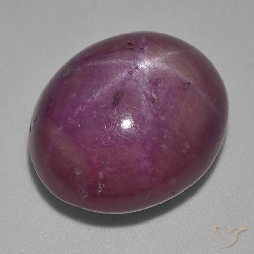 22.94 ct Oval Star Ruby, 17.3 x 14.7 mm From Madagascar, Photo A