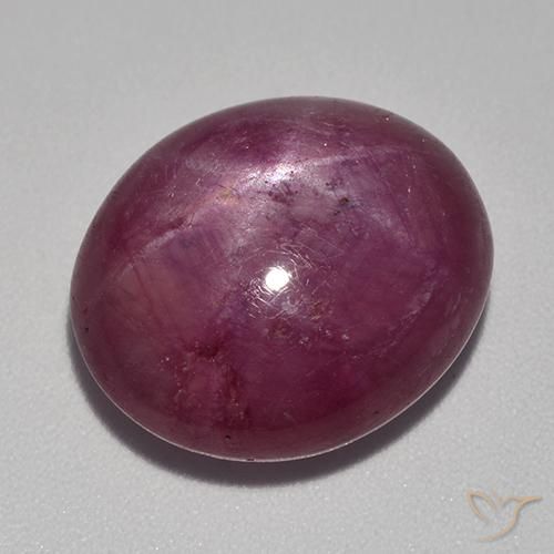 Natural Earth Mined Star Ruby Cabochon 7.85 Carats Star Ruby Cab Gemstone Untreated Star Ruby Gemstone 10.5×8×6 mm