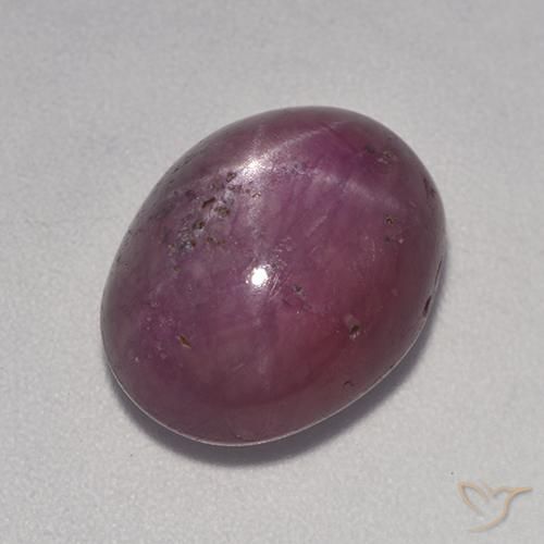 9.38 ct Oval Star Ruby, 13.2 x 10.4 mm From Madagascar, Photo A
