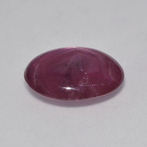 Star Ruby Gemstone in 11.1 x 9.5 mm Size for Sale, Star Ruby Stone in Deep Red Color