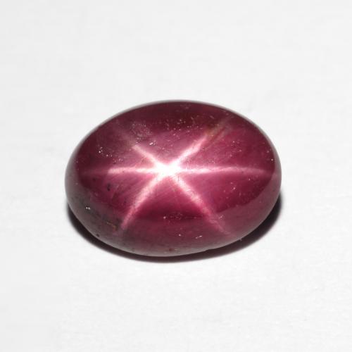 3.2 Carat Dark Red Star Ruby Gem from Madagascar
