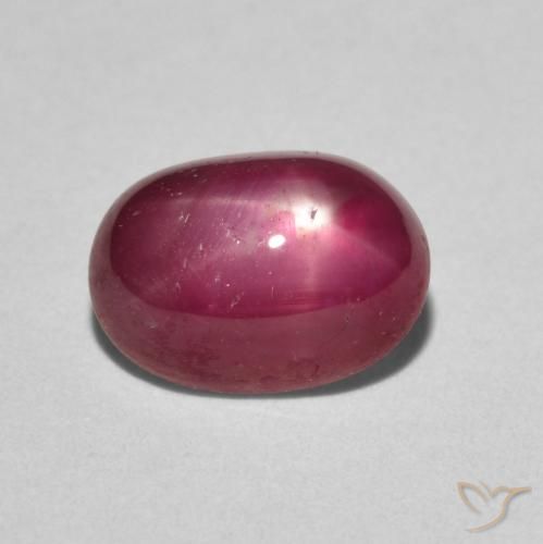 3.19ct Natural Jam Red Star Ruby, Oval, Opaque
