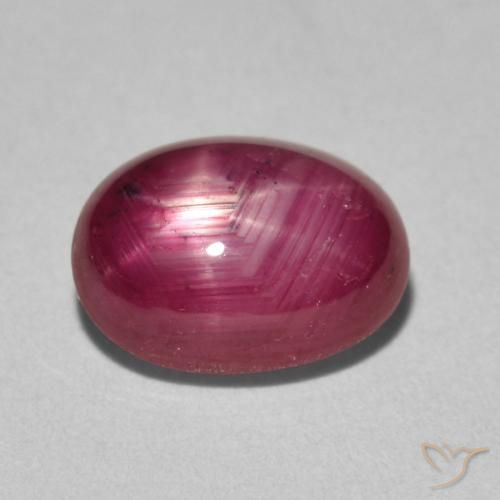 3.63ct Natural Jam Red Star Ruby, Oval, Opaque