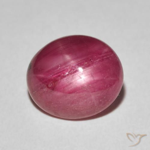 3.66ct Natural Jam Red Star Ruby, Oval, Opaque
