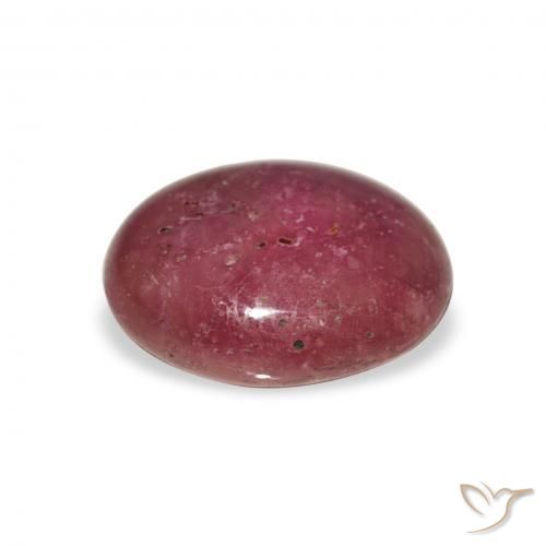 Star Ruby Gemstone in 12 x 10 mm (calibrated) Size for Sale, Star Ruby Stone in Magenta Color
