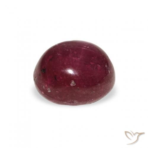 Star Ruby Gemstone in 8 x 8 mm (calibrated) Size for Sale, Star Ruby Stone in Deep Magenta Color