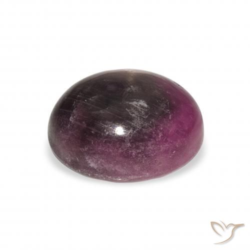Star Ruby Gemstone in 12 x 10 mm (calibrated) Size for Sale, Star Ruby Stone in Reddish Purple Color