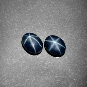 3.66 ct Blue Star Sapphire Stone, Natural Star Sapphire in Oval Cabochon Shape for Sale
