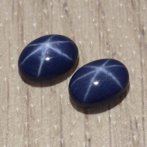 1.3ct Oval Cabochon Blue Star Sapphire Gem for sale 1.3ct Oval Cabochon Blue Star Sapphire Gem (ID: 469307)