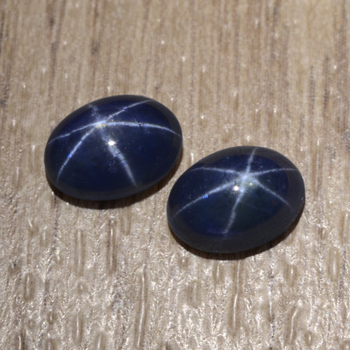 Twilight Blue Star Sapphire Gem - 1.4ct Oval Cabochon (ID: 469308)