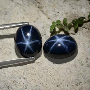 4.4ct Oval Cabochon Blue Star Sapphire for sale thumb image of 4.4ct Oval Cabochon Blue Star Sapphire (ID: 478647)